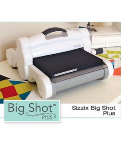 Sizzix - Máquina de Corte Branca Plus com Kit - Big Shot Plus Starter Kit -  (660341).